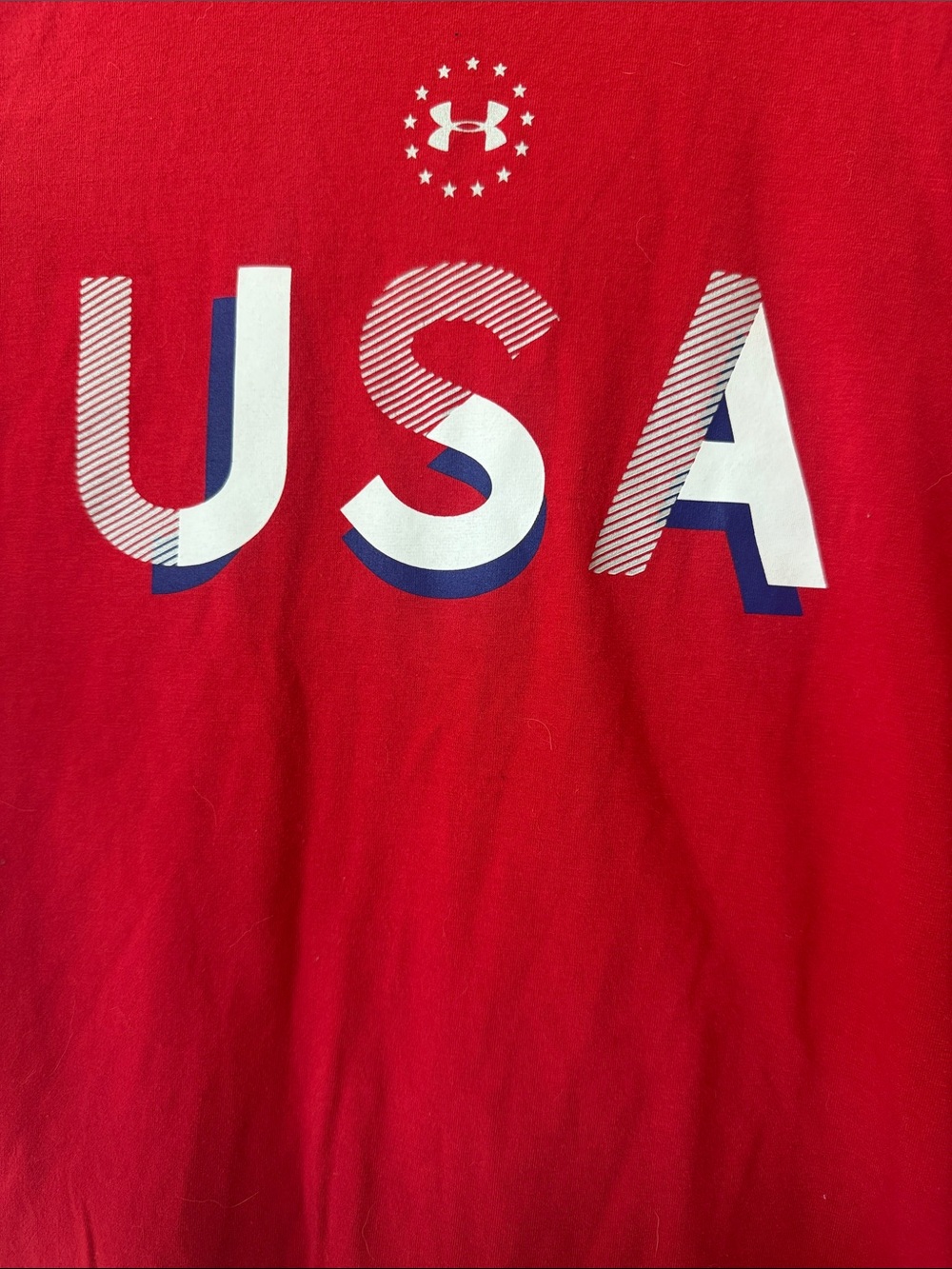 Under Armour Red USA Racerback Performance Tank - Picture 2 of 4